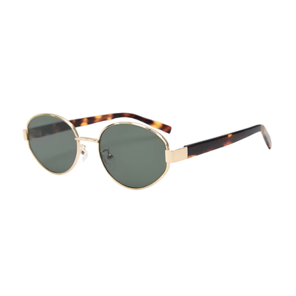 Romy – Retro ovale zonnebril met UV-bescherming