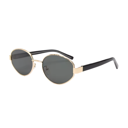 Romy – Retro ovale zonnebril met UV-bescherming
